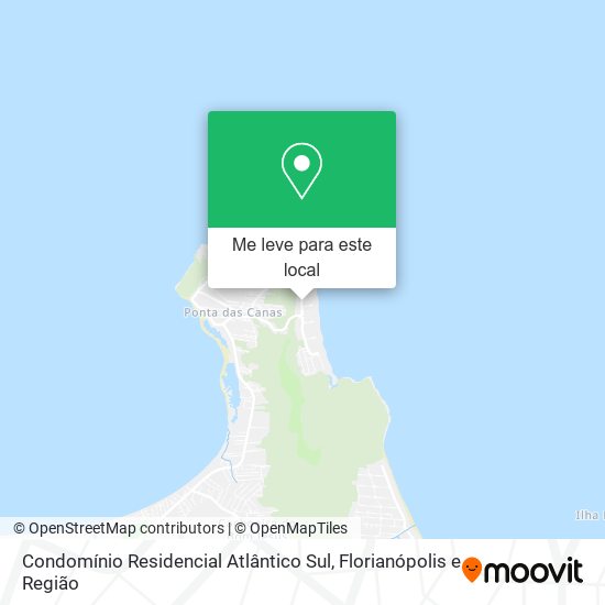 Condomínio Residencial Atlântico Sul mapa