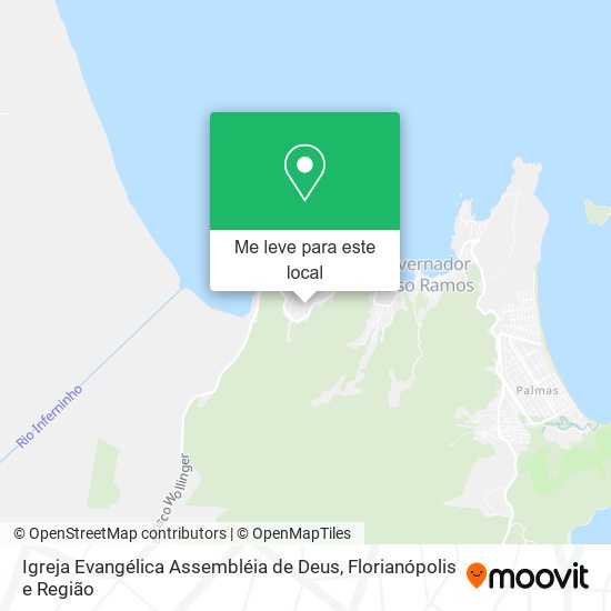 Igreja Evangélica Assembléia de Deus mapa
