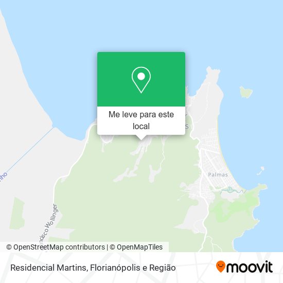 Residencial Martins mapa