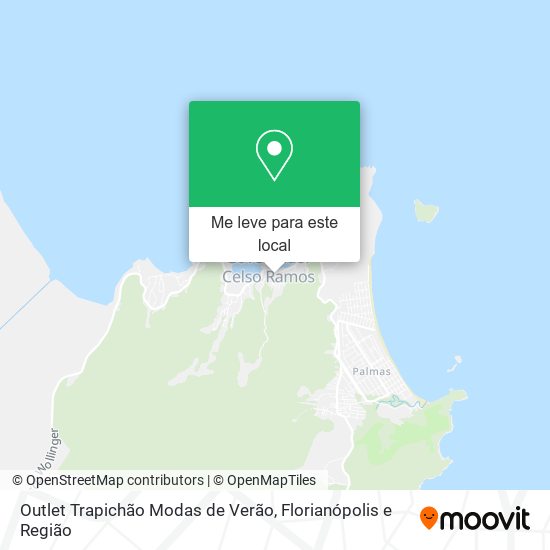 Outlet Trapichão Modas de Verão mapa