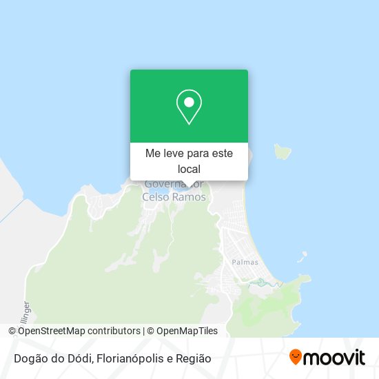 Dogão do Dódi mapa