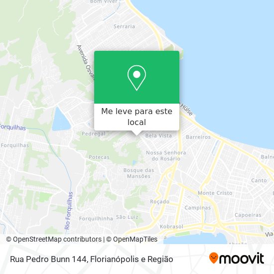 Rua Pedro Bunn 144 mapa