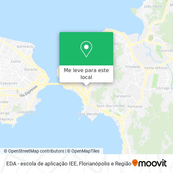 EDA - escola de aplicação IEE mapa