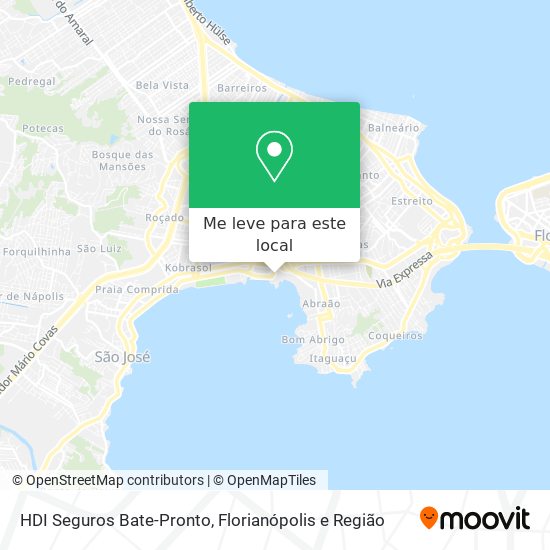 HDI Seguros Bate-Pronto mapa