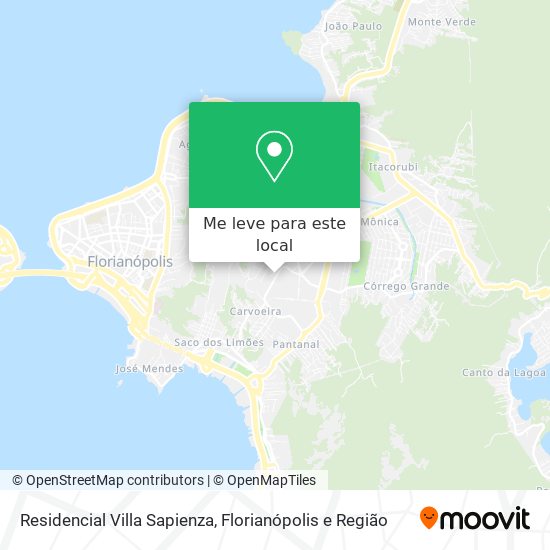 Residencial Villa Sapienza mapa