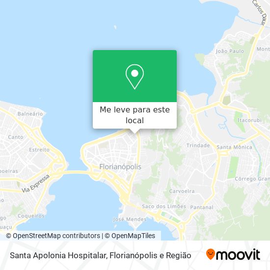 Santa Apolonia Hospitalar mapa