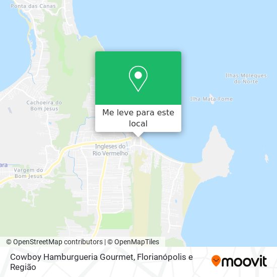Cowboy Hamburgueria Gourmet mapa
