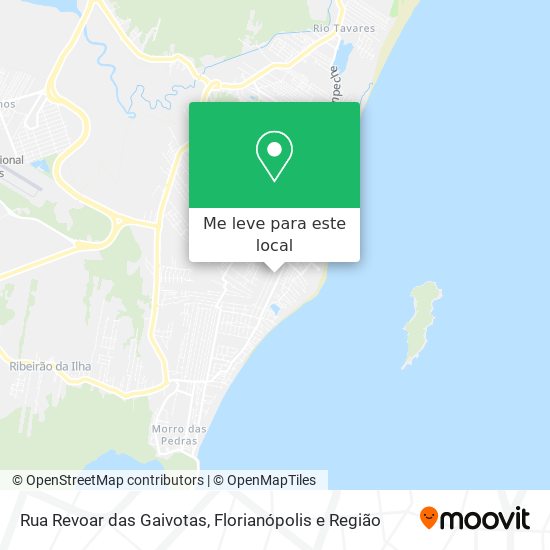 Rua Revoar das Gaivotas mapa