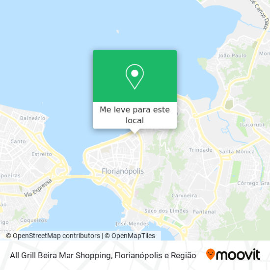 All Grill Beira Mar Shopping mapa