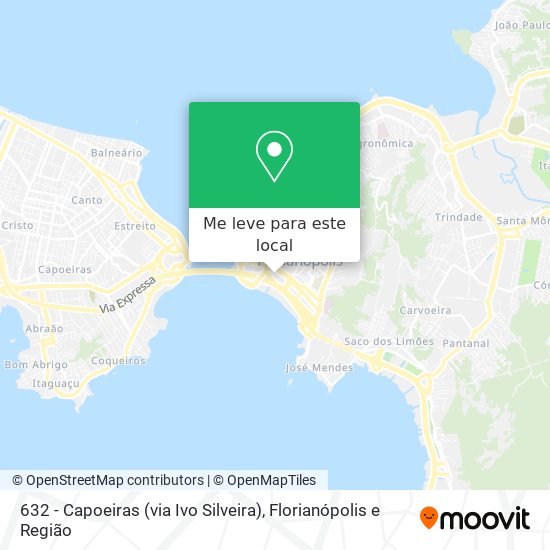 632 - Capoeiras (via Ivo Silveira) mapa