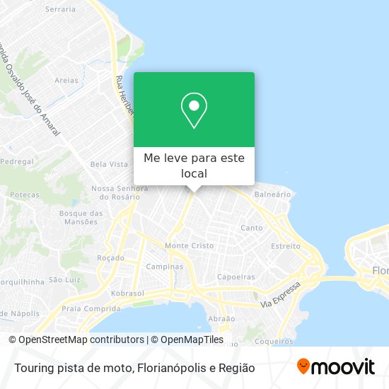 Touring pista de moto mapa