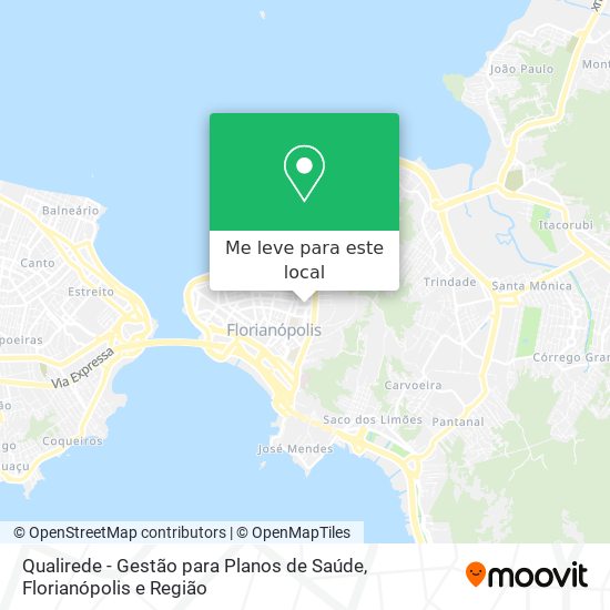 Qualirede - Gestão para Planos de Saúde mapa