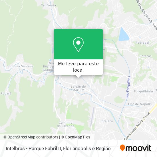 Intelbras - Parque Fabril II mapa