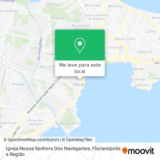 Igreja Nossa Senhora Dos Navegantes mapa