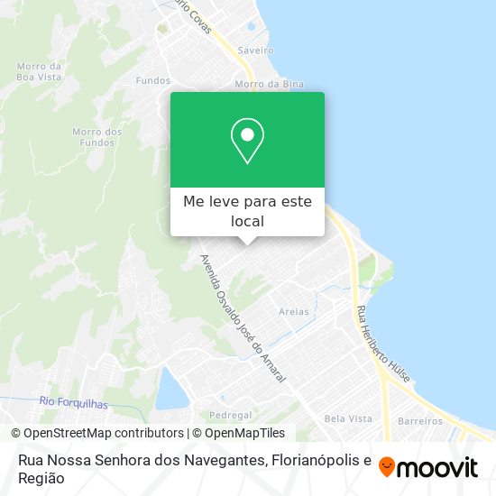 Rua Nossa Senhora dos Navegantes mapa