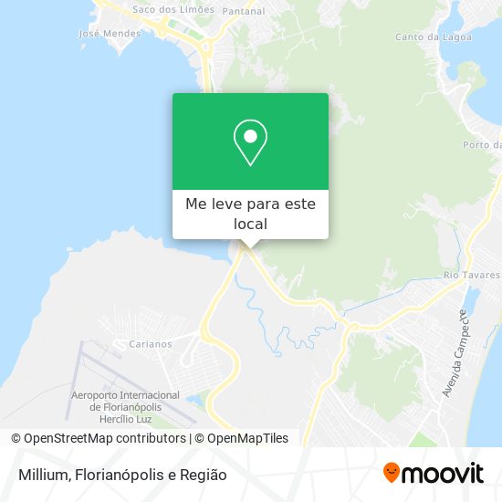 Millium mapa