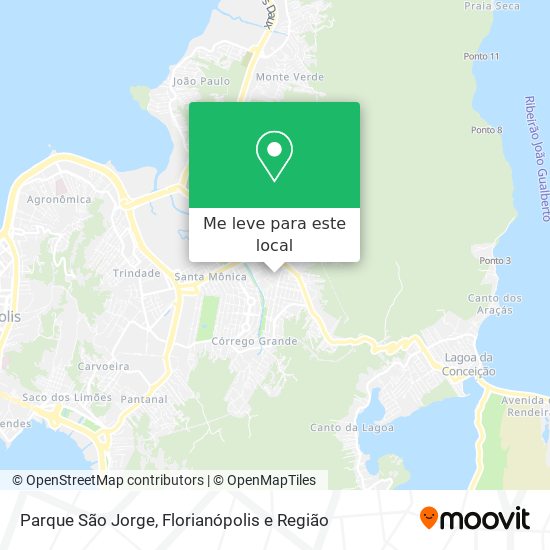 Parque São Jorge mapa