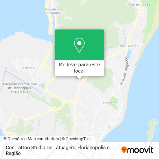 Con.Tattoo Studio De Tatuagem mapa