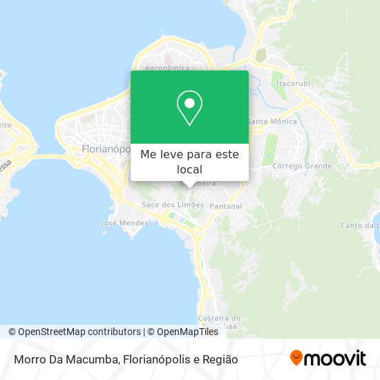 Morro Da Macumba mapa