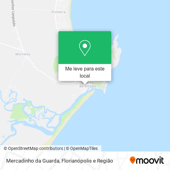 Mercadinho da Guarda mapa