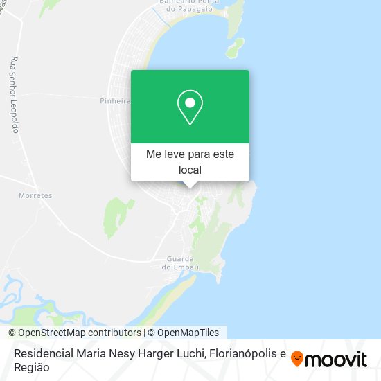 Residencial Maria Nesy Harger Luchi mapa