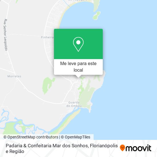 Padaria & Confeitaria Mar dos Sonhos mapa