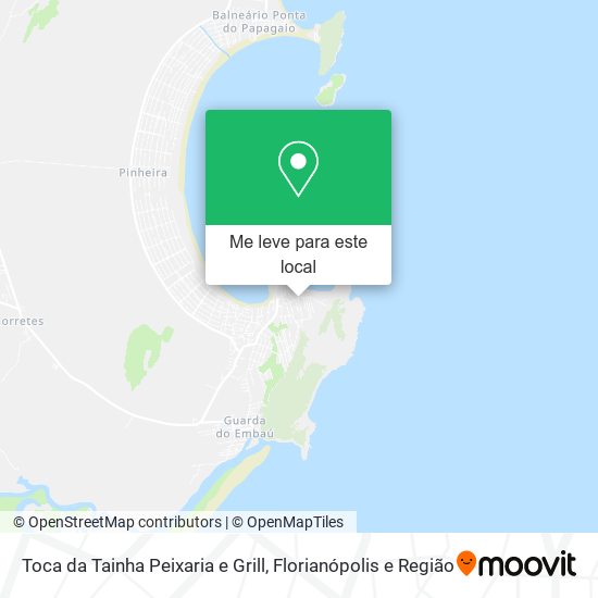 Toca da Tainha Peixaria e Grill mapa
