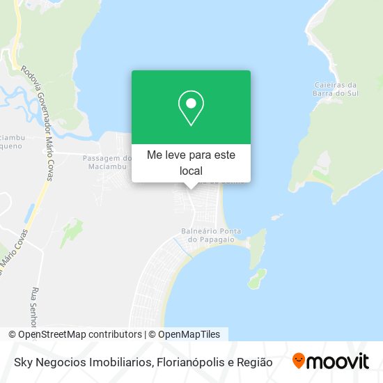 Sky Negocios Imobiliarios mapa
