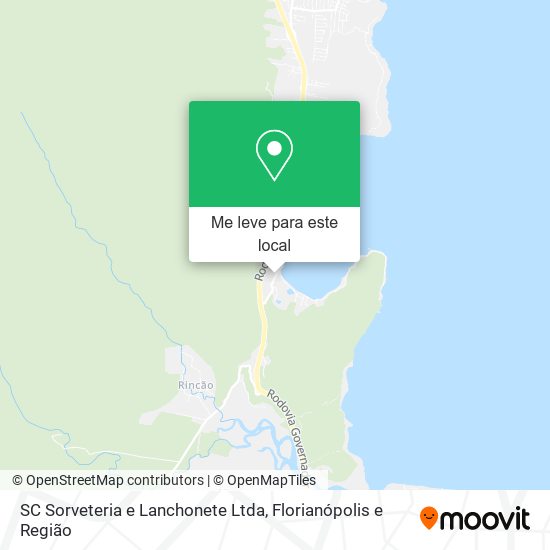 SC Sorveteria e Lanchonete Ltda mapa