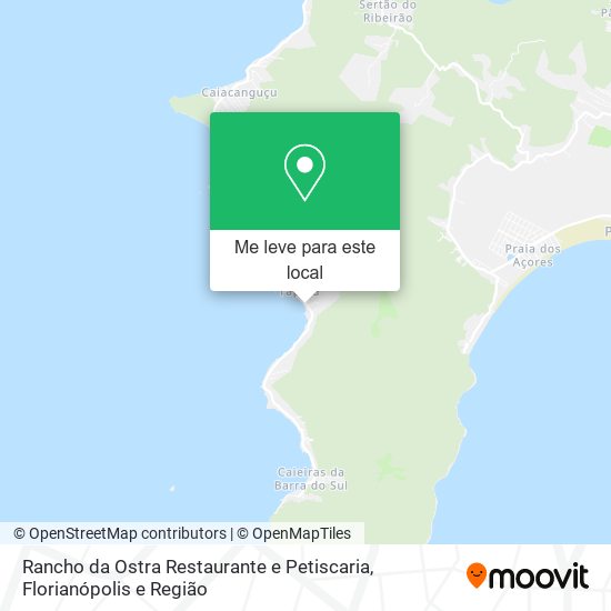 Rancho da Ostra Restaurante e Petiscaria mapa