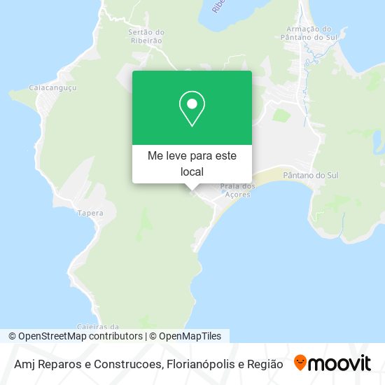 Amj Reparos e Construcoes mapa