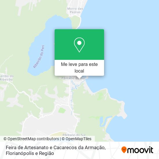 Feira de Artesanato e Cacarecos da Armação mapa