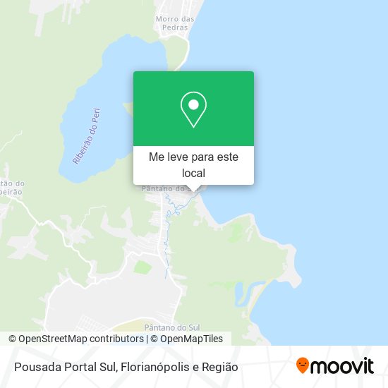 Pousada Portal Sul mapa