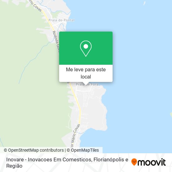 Inovare - Inovacoes Em Comesticos mapa