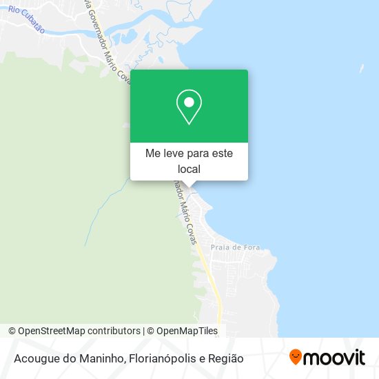 Acougue do Maninho mapa