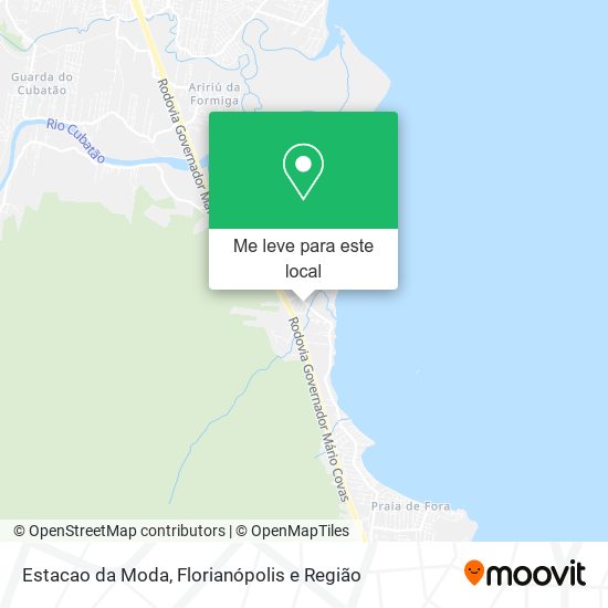 Estacao da Moda mapa