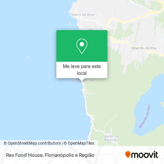 Rex Food House mapa