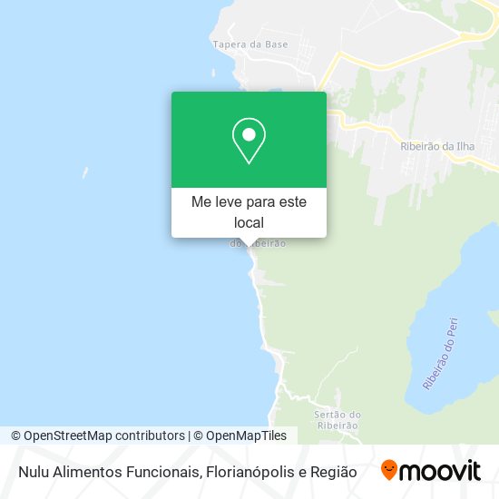 Nulu Alimentos Funcionais mapa
