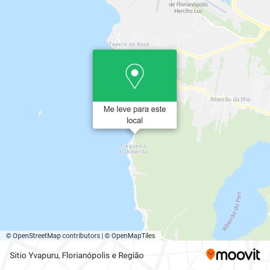 Sitio Yvapuru mapa