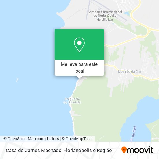 Casa de Carnes Machado mapa