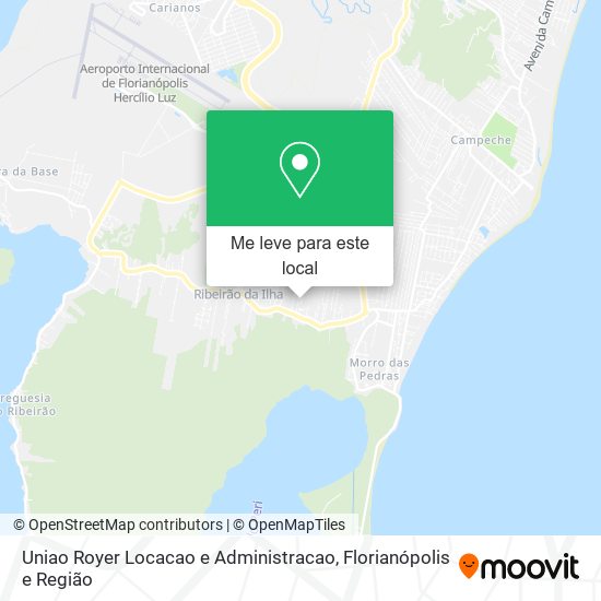 Uniao Royer Locacao e Administracao mapa