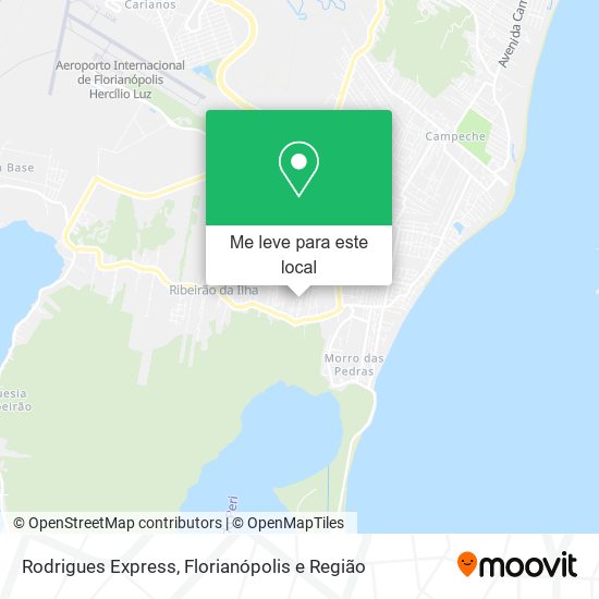 Rodrigues Express mapa