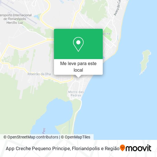 App Creche Pequeno Principe mapa