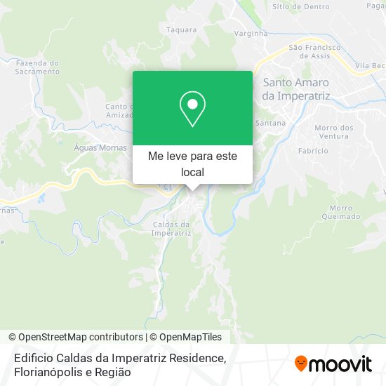 Edificio Caldas da Imperatriz Residence mapa