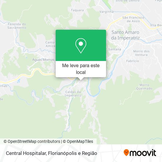 Central Hospitalar mapa