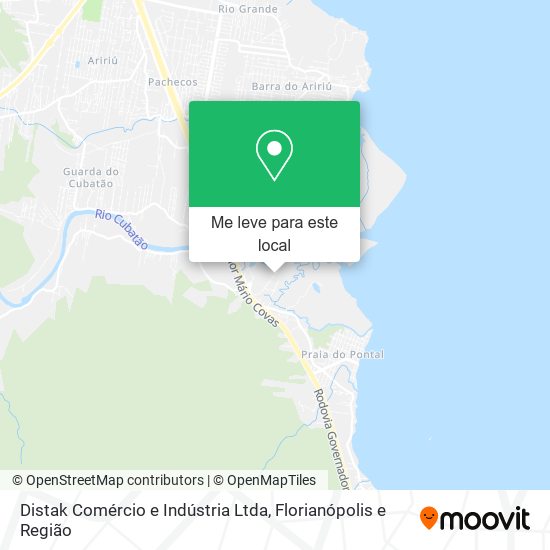 Distak Comércio e Indústria Ltda mapa