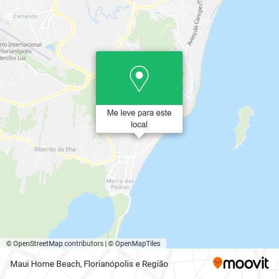 Maui Home Beach mapa