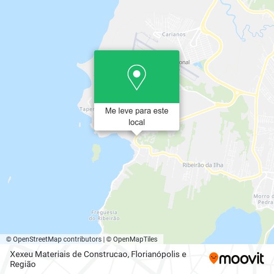 Xexeu Materiais de Construcao mapa