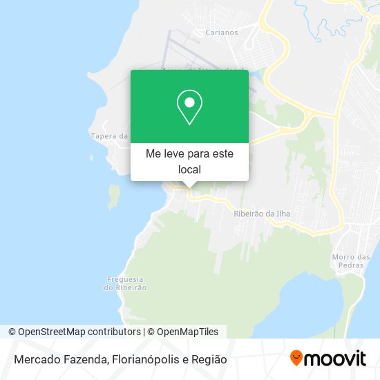 Mercado Fazenda mapa