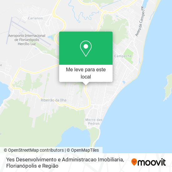 Yes Desenvolvimento e Administracao Imobiliaria mapa
